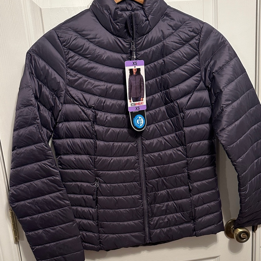 32 Degrees Charcoal Quilted Jacket